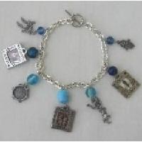 hebrew  charm bracelet