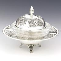 Dome Sterling Silver Honey Dish