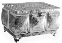 German silver Etrog Box