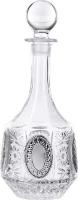 Crystal and Sterling Silver Wine Decanter