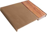 Aluminum and Wood Challah Board 