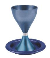 blue Kiddush Cup Set 