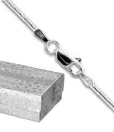 Sterling Silver Figaro Chain ​